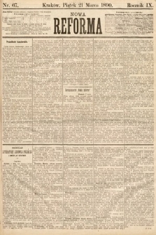 Nowa Reforma. 1890, nr 67