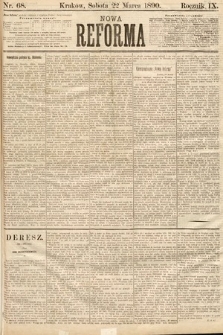 Nowa Reforma. 1890, nr 68