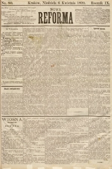Nowa Reforma. 1890, nr 80