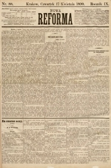 Nowa Reforma. 1890, nr 88