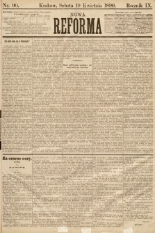 Nowa Reforma. 1890, nr 90
