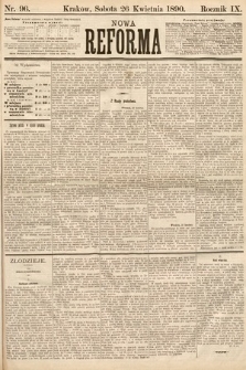 Nowa Reforma. 1890, nr 96