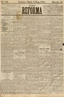 Nowa Reforma. 1890, nr 101