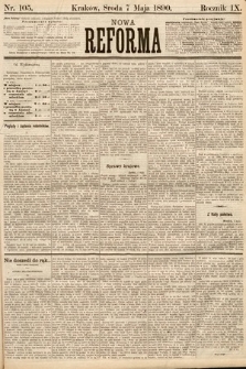 Nowa Reforma. 1890, nr 105