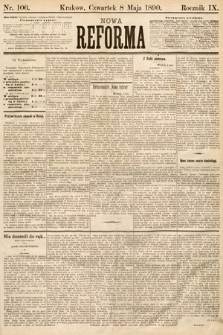 Nowa Reforma. 1890, nr 106