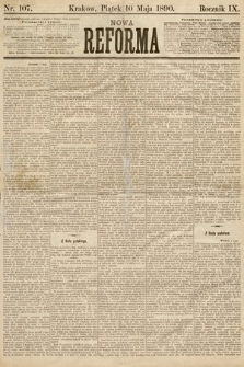 Nowa Reforma. 1890, nr 107