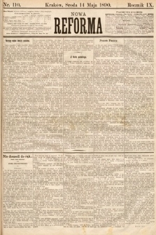 Nowa Reforma. 1890, nr 110