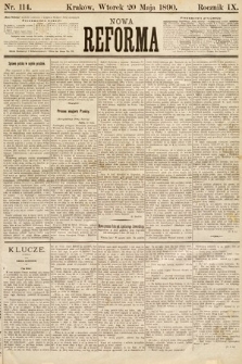 Nowa Reforma. 1890, nr 114