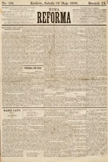 Nowa Reforma. 1890, nr 118