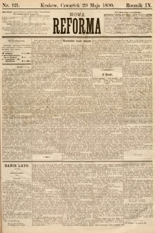 Nowa Reforma. 1890, nr 121