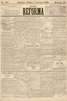 Nowa Reforma. 1890, nr 128