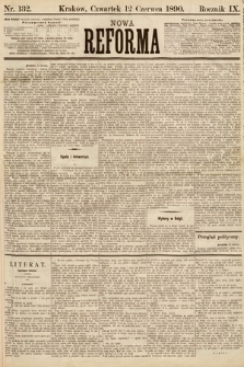Nowa Reforma. 1890, nr 132