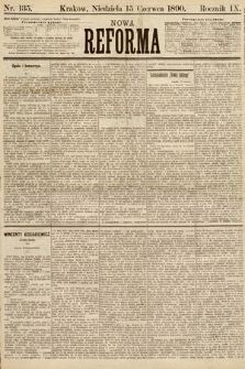 Nowa Reforma. 1890, nr 135
