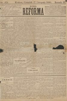 Nowa Reforma. 1890, nr 273