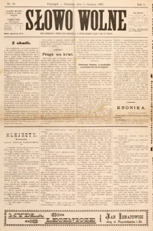 Słowo Wolne. 1897, nr 10