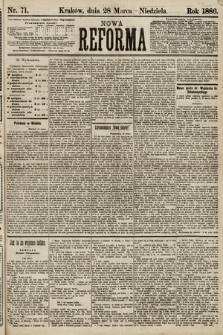 Nowa Reforma. 1886, nr 71