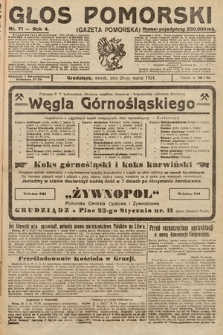Głos Pomorski. 1924, nr 71