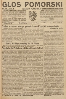 Głos Pomorski. 1924, nr 76