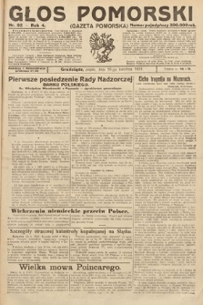 Głos Pomorski. 1924, nr 92