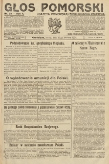 Głos Pomorski. 1924, nr 93
