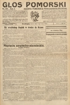 Głos Pomorski. 1924, nr 106