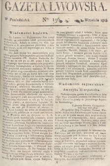 Gazeta Lwowska. 1818, nr 136