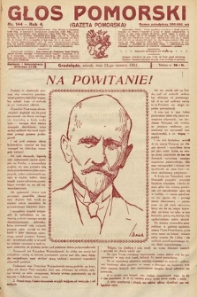 Głos Pomorski. 1924, nr 144