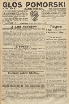 Głos Pomorski. 1924, nr 148
