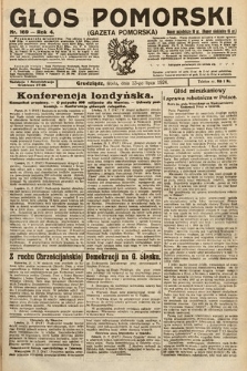 Głos Pomorski. 1924, nr 169