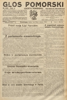 Głos Pomorski. 1924, nr 200