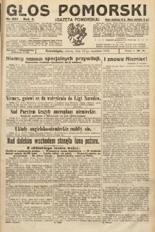 Głos Pomorski. 1924, nr 225