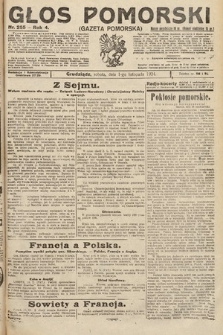 Głos Pomorski. 1924, nr 255