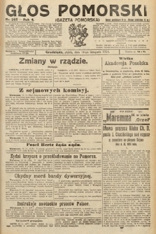 Głos Pomorski. 1924, nr 265