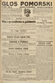 Głos Pomorski. 1924, nr 266