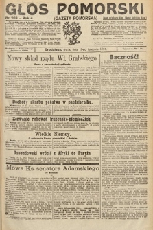 Głos Pomorski. 1924, nr 269