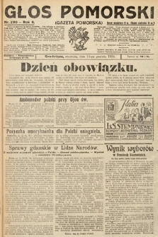 Głos Pomorski. 1924, nr 290