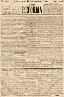 Nowa Reforma. 1886, nr 234