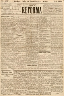 Nowa Reforma. 1886, nr 237