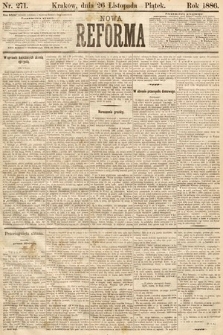 Nowa Reforma. 1886, nr 271