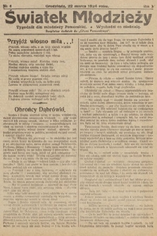 Światek Młodzieży : tygodnik dla młodzieży pomorskiej. 1924, nr 6