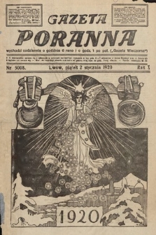 Gazeta Poranna. 1920, nr 5008