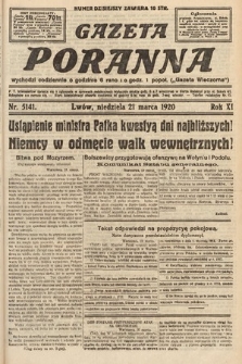Gazeta Poranna. 1920, nr 5141
