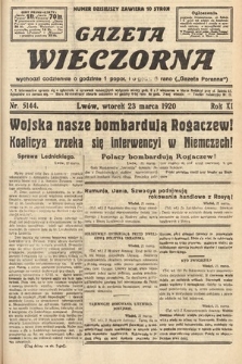 Gazeta Wieczorna. 1920, nr 5144