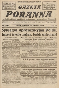 Gazeta Poranna. 1920, nr 5192