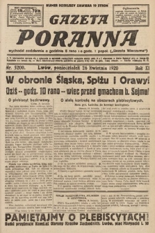 Gazeta Poranna. 1920, nr 5200