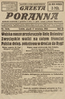 Gazeta Poranna. 1920, nr 5438