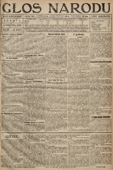 Głos Narodu (wydanie wieczorne). 1918, nr 10