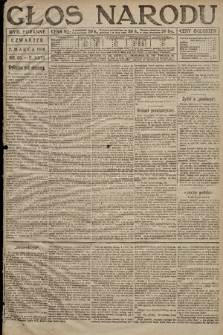 Głos Narodu (wydanie poranne). 1918, nr 55