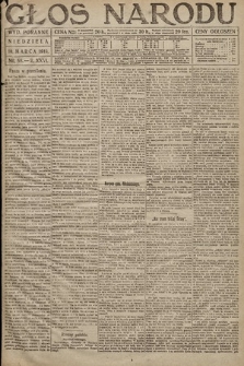 Głos Narodu (wydanie poranne). 1918, nr 58