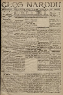 Głos Narodu (wydanie wieczorne). 1918, nr 61